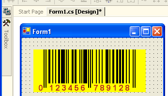 BarCode .NET Control Screenshot